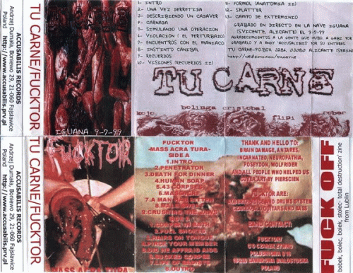 Tu Carne : Tu Carne - Fucktor